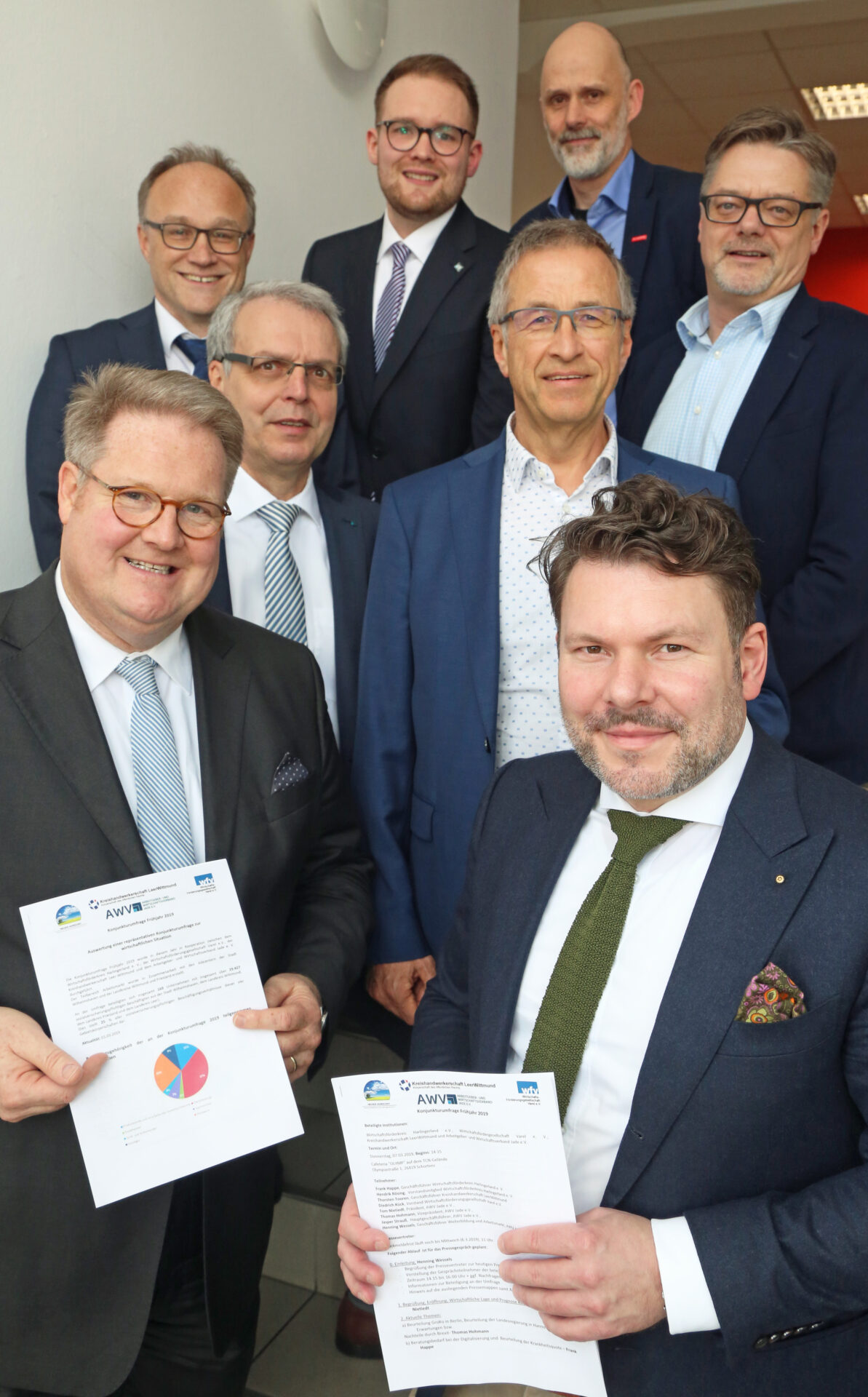 2019-03 Pressefoto – Vorstellung der Ergebnisse der Konjunkturumfrage Frühjahr 2019