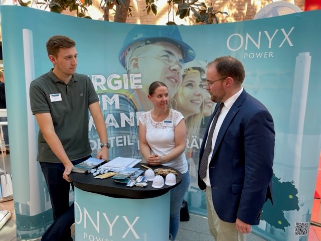 Henning am Stand Onyx